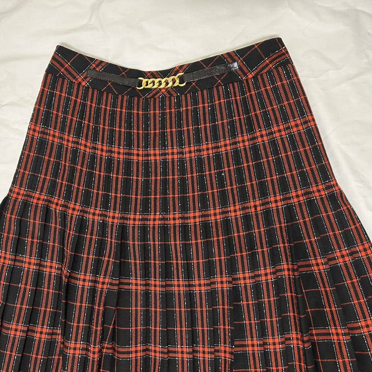 セリーヌ CELINE ヴィンテージ チェック柄フレアスカート 楽天市場