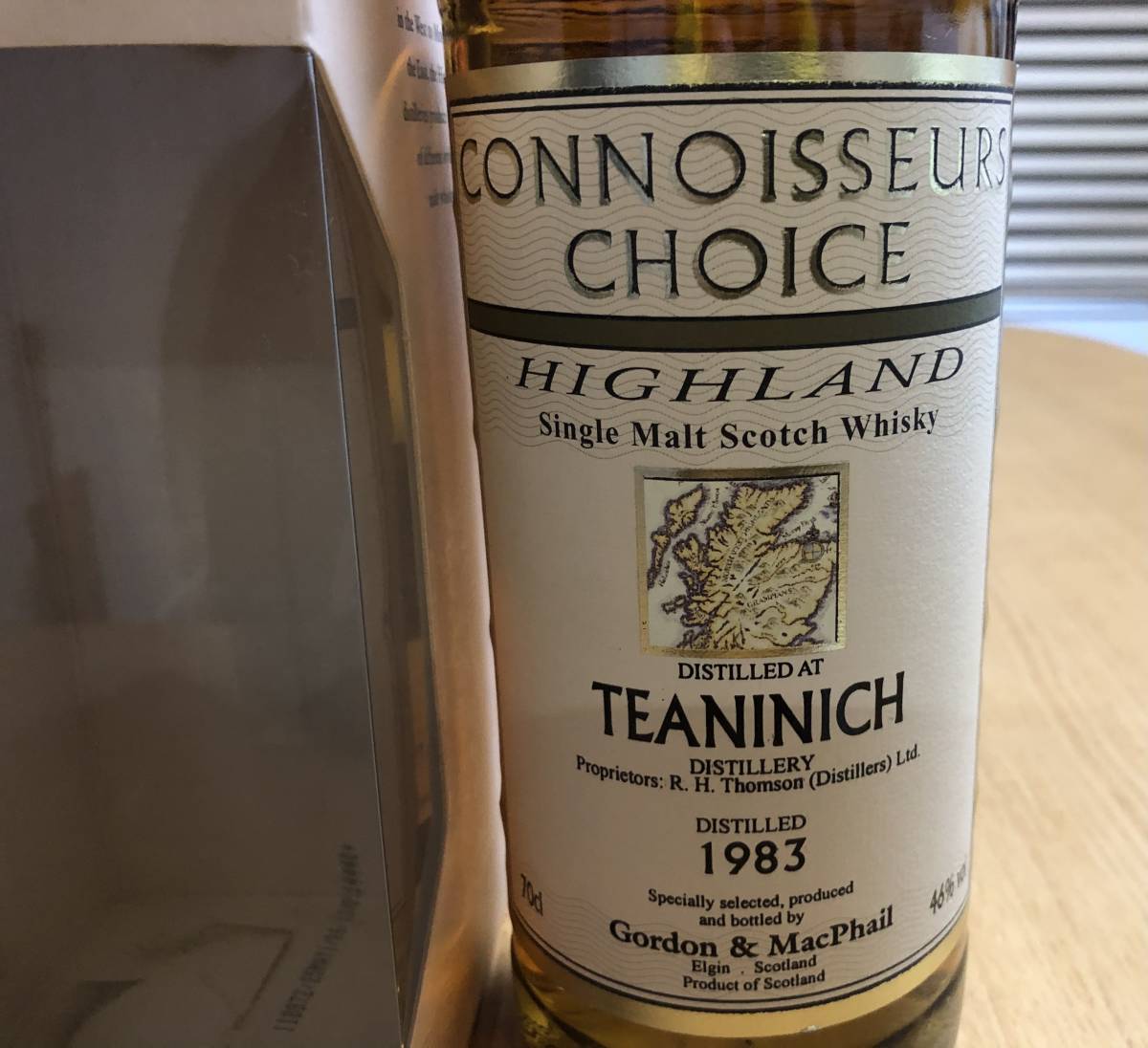 smws ティーニニック 1983-2013 空瓶 48.9% 59.44ティーニニック 30年