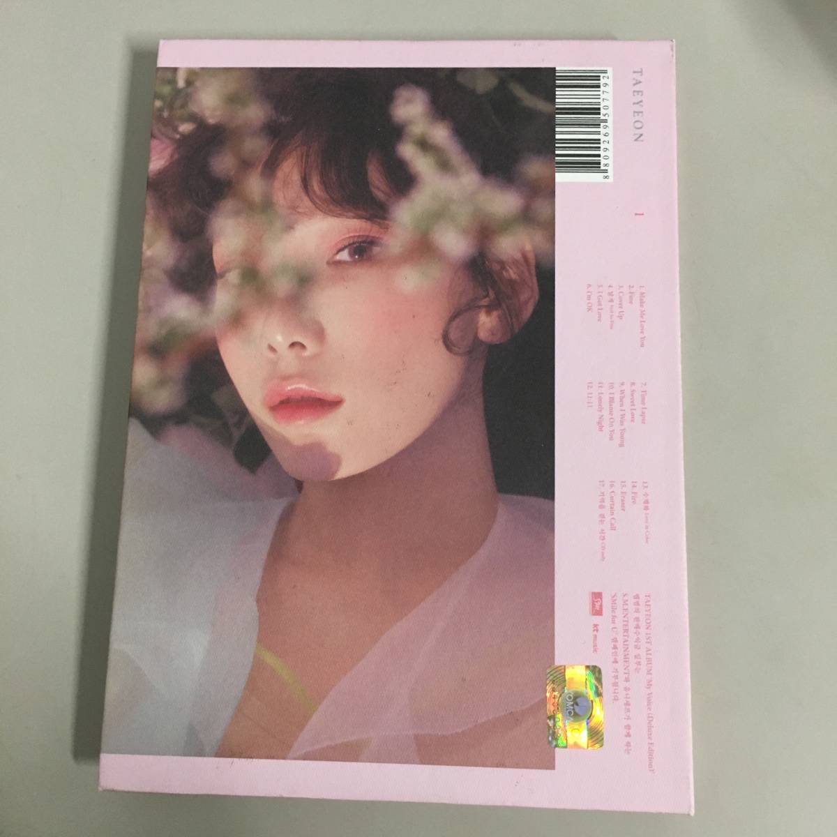 テヨン TAEYEON 韓国盤 CD MY VOICE Deluxe Edition 少女時代 トレカ 