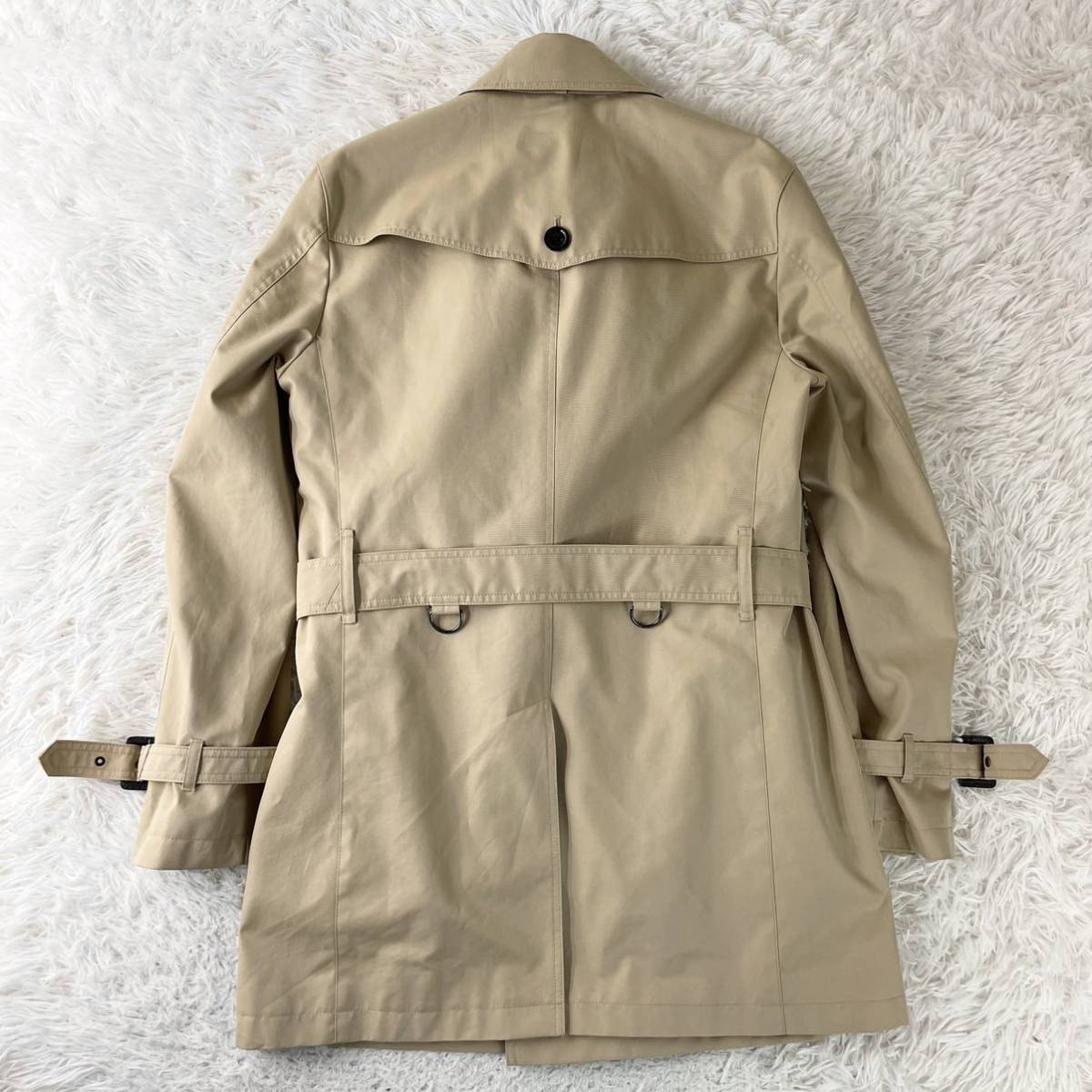 撥水加工】 Lサイズ バーバリーブラックレーベル トレンチコート