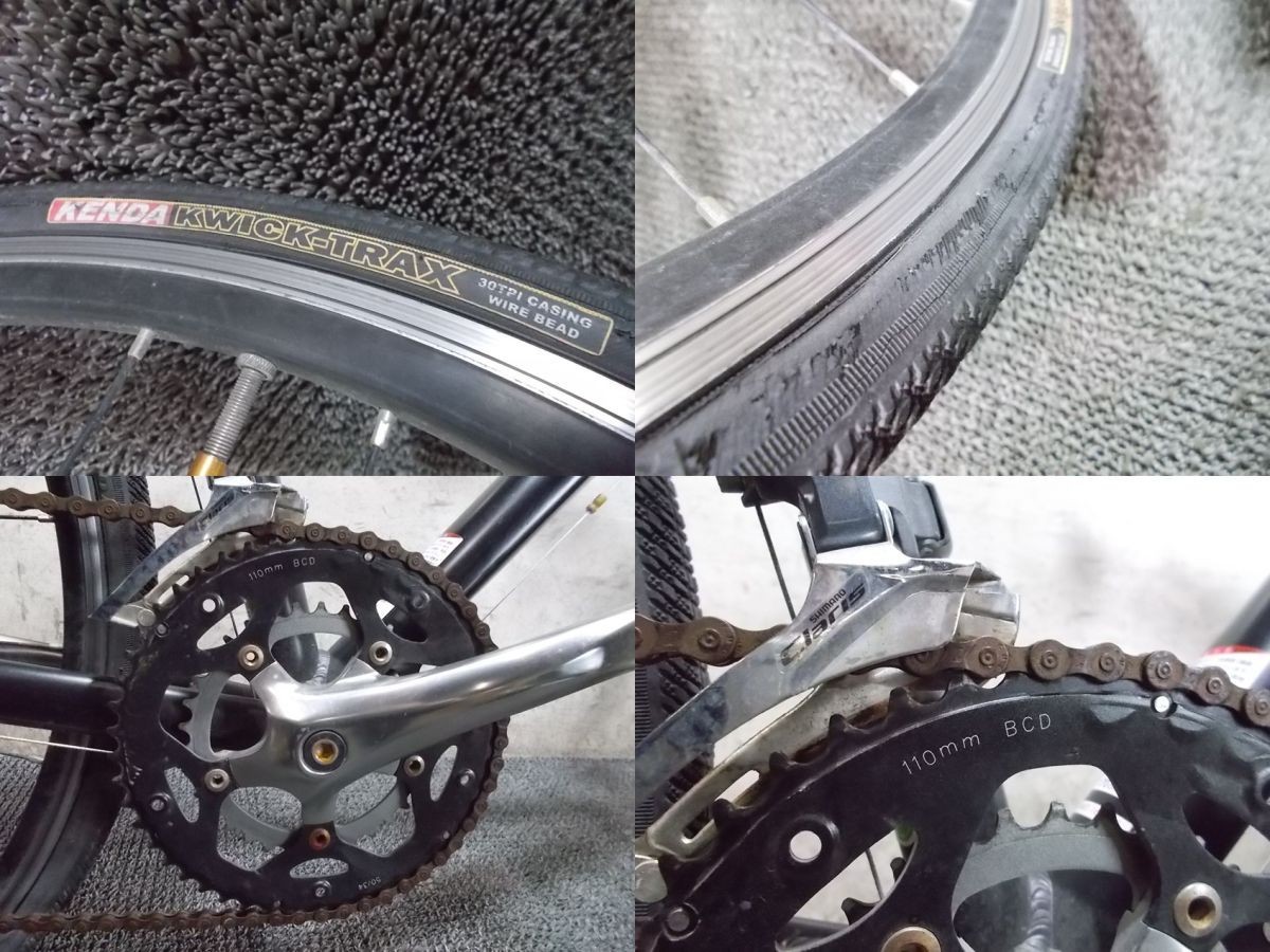 ☆良品☆momentum iNeed Z-5 AIR shimano Claris 700C アルミ 16速