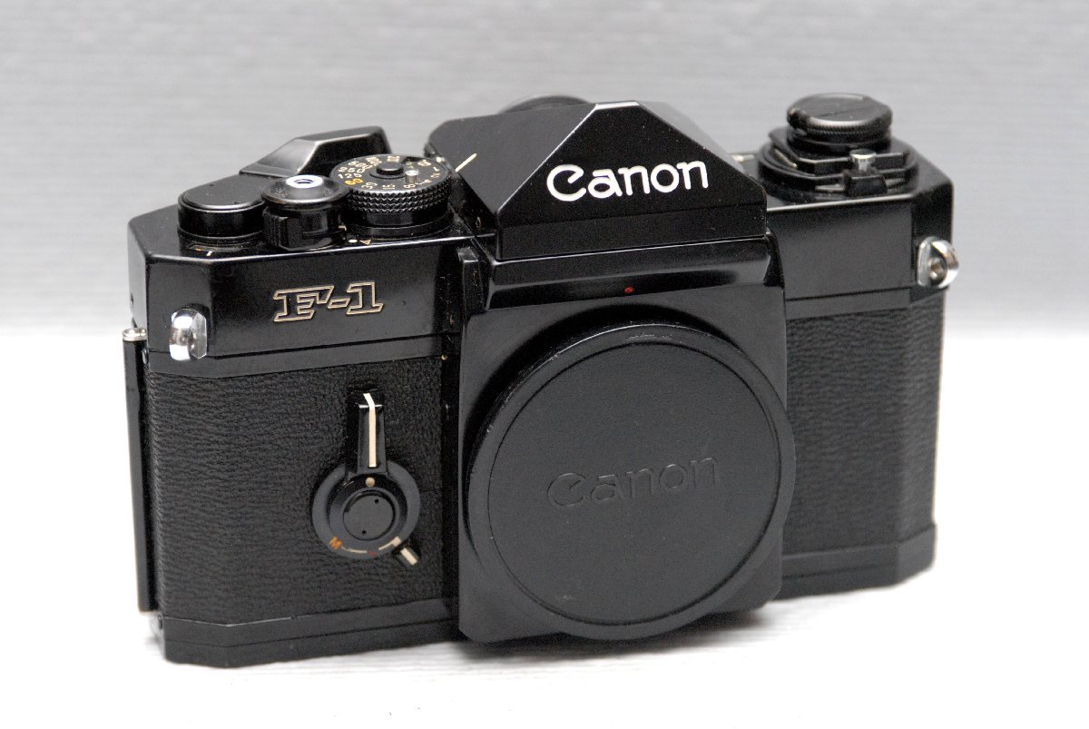 Canon キャノン 最高峰 高級一眼レフカメラ F-1 ボディ (後期型) 超希少なデモ機 作動品