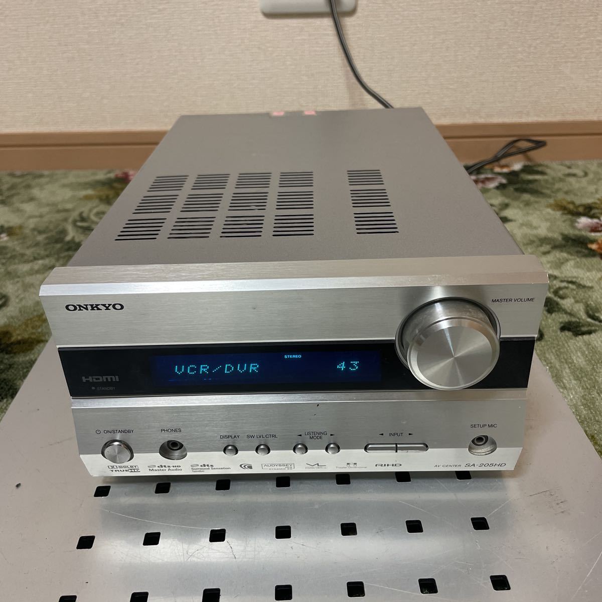 ONKYO AVセンター 170W×7ch HDMI TX-SA803(N) \u2044ゴールド 祥ONKYO 