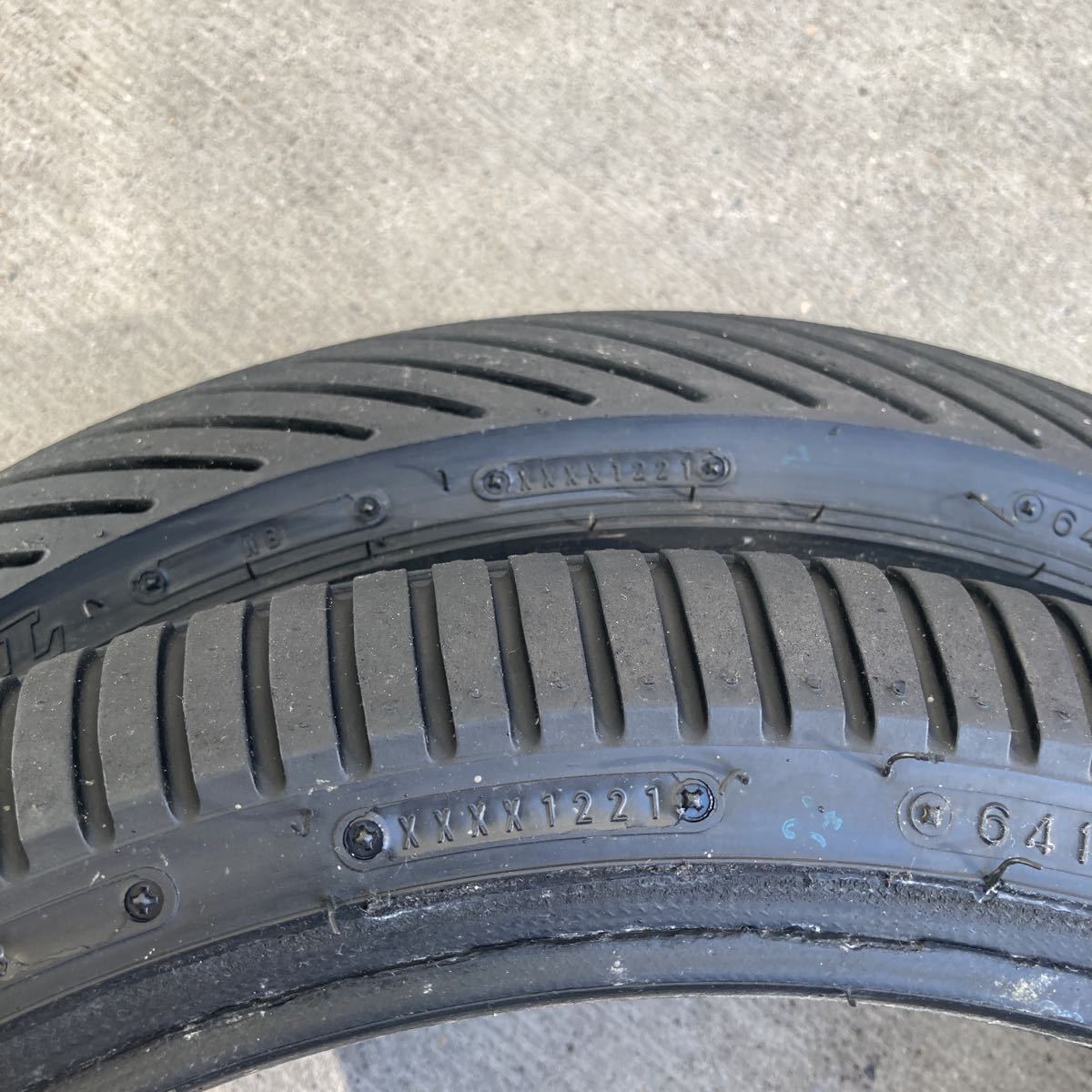 ダンロップ　KR189 KR389 未使用レーシングレインタイヤ　前後セット ダンロップKR189 KR389 未使用レーシングレインタイヤ前後セット