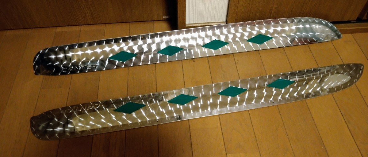激渋！激レア！キャンター！菱抜き！ドアバイザー！左右セット！ウロコ