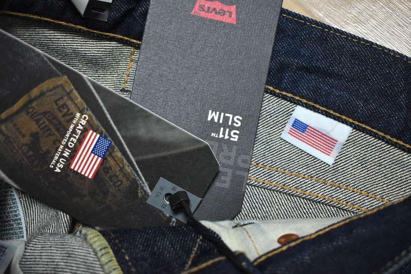Levi's リーバイス 511 USA 濃紺 セルビッジ 赤耳 デニム W30