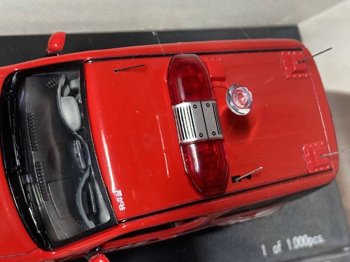1&frasl;43 カーネル 日産 キューブ 横浜市消防局救命活動隊車両 NISSAN CUBE