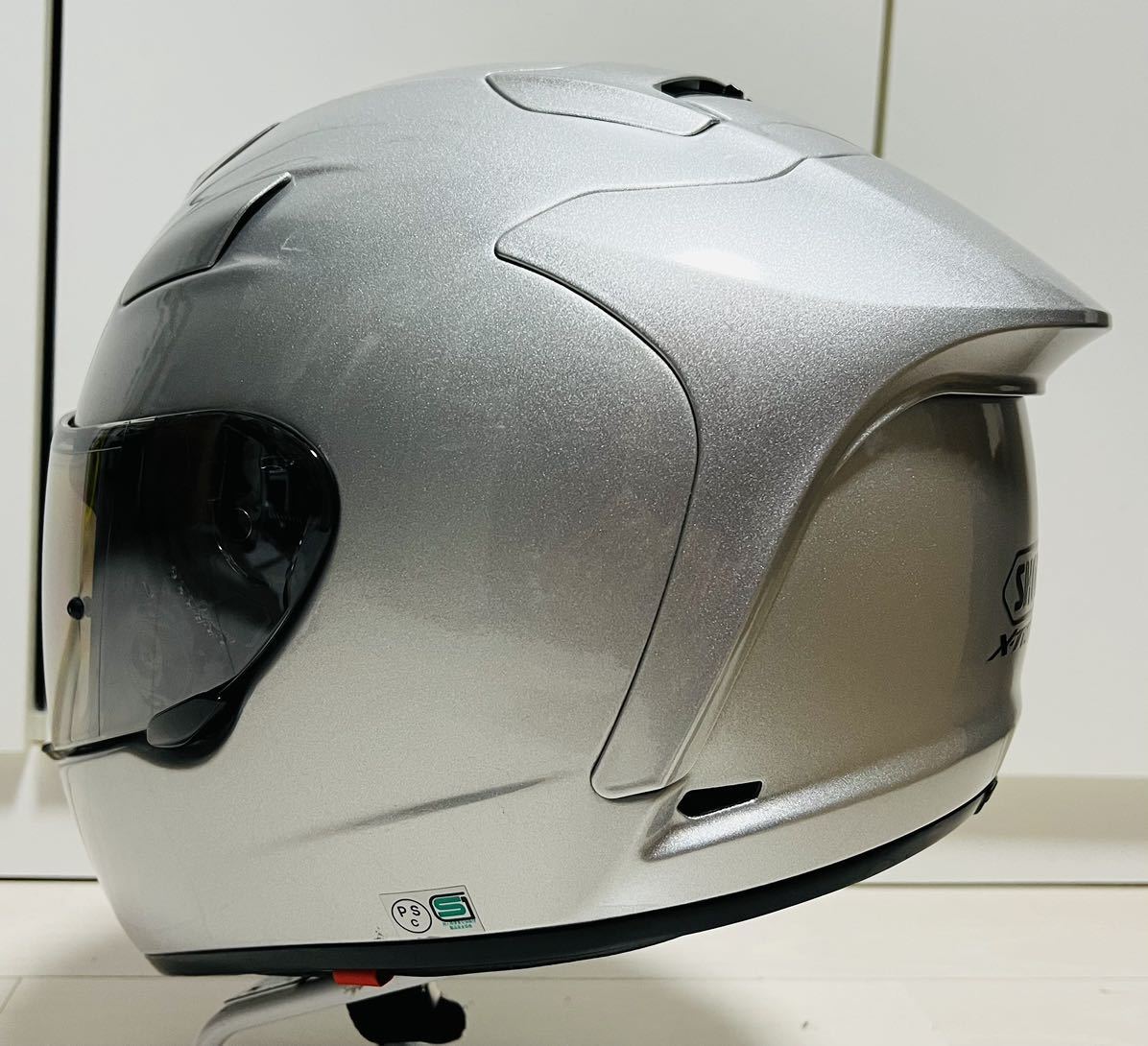 ☆SHOEI ショウエイ X-TWELVE X-12 ライトシルバー 61-62 XL