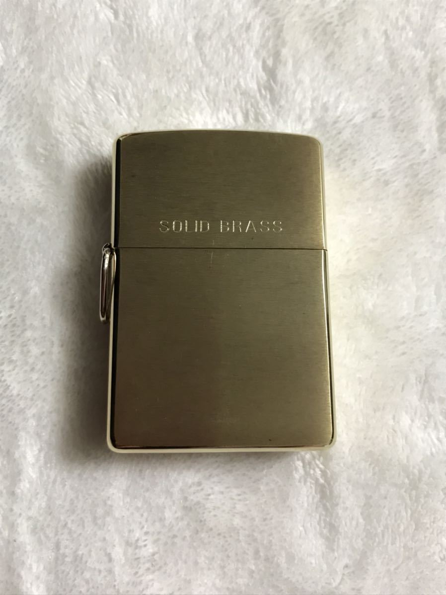 限定セール，安い ZIPPO ジッポー ジッポライター ソリッドブラス オイルライター solid brass 2000年製 品 ゴールド 金色(その他)｜売買されたオークション情報、yahooの商品情報をアーカイブ公開 - オークファン Zippo
