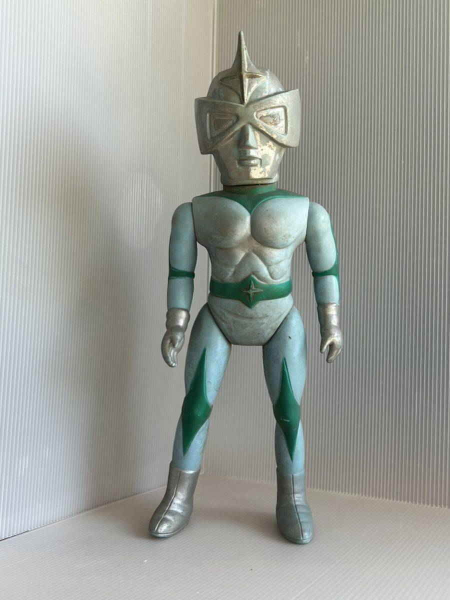 当時 ブルマァク ミラーマン ソフビ 人形 28.5cm 昭和 レトロ ,古い