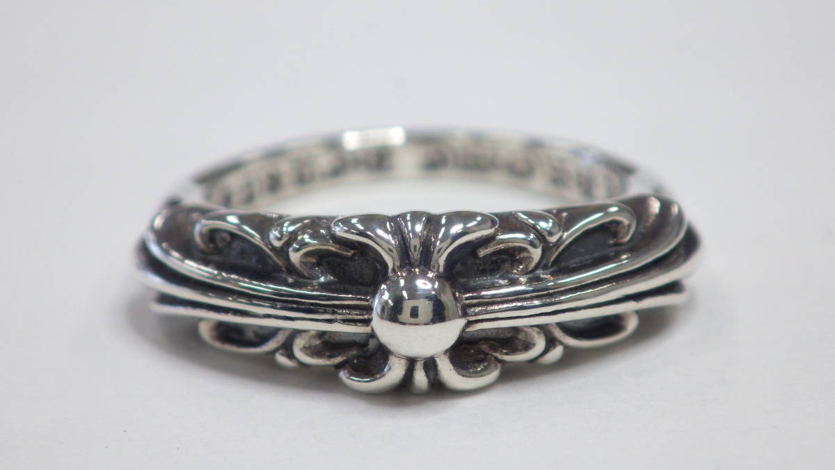 クロムハーツ　ベビー　クラシック　フローラルクロス　リング　シルバー　SV925