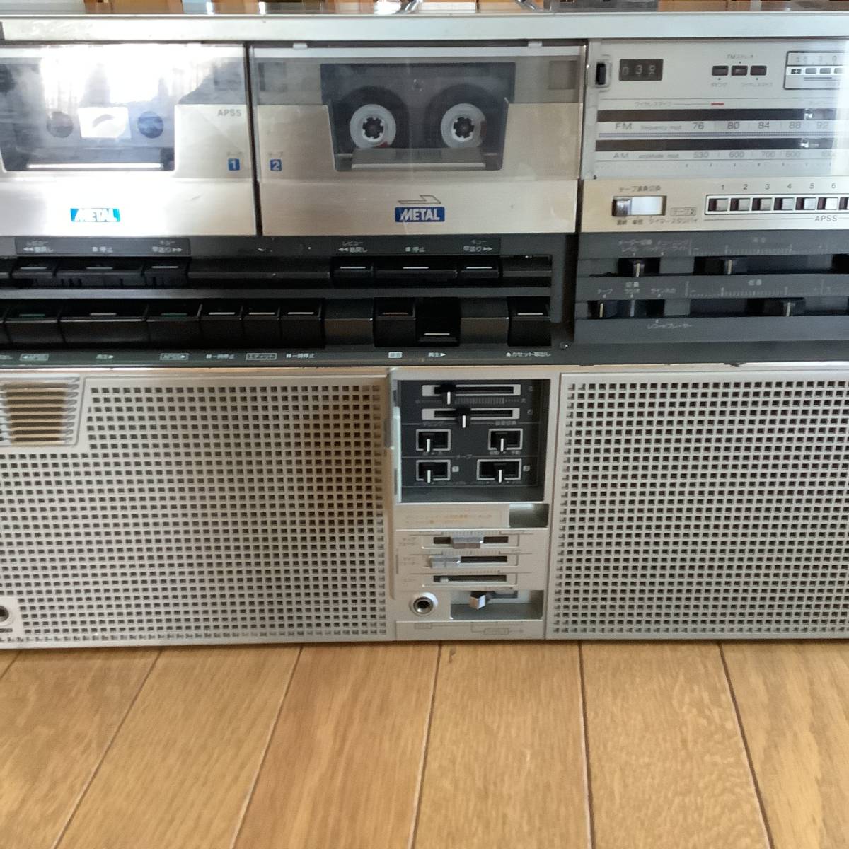 ☆SHARPシャープ ダブルラジカセTHE SEARCHER-W GF−828ST 超動作美品☆