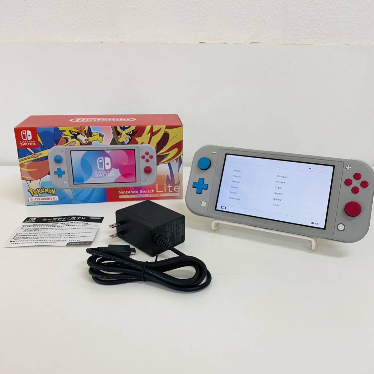 大得価，送料無料 Nintendo Switch Lite ザシアン ザマゼンタ HDH-001 i12460 60サイズ発送(ニンテンドースイッチ本体)｜売買されたオークション情報、yahooの商品情報をアーカイブ公開 - オークファン ニンテンドースイッチ本体