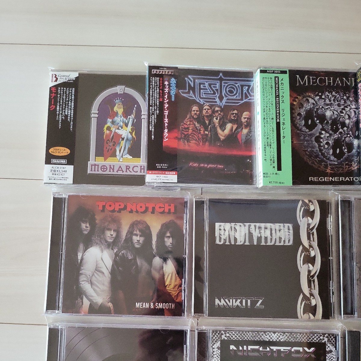 a⑧a 1円スタート 洋楽CDまとめ ハードロック メロハー 10枚 国内盤帯4