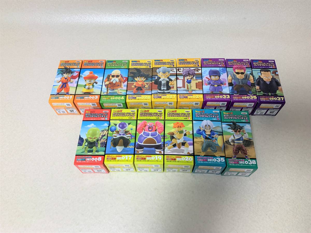 定番，SALE 組立式ドラゴンボールワールド コレクタブルフィギュア 15点セット ドラゴンボールZ(その他)｜売買されたオークション情報、yahooの商品情報をアーカイブ公開 - オークファン その他