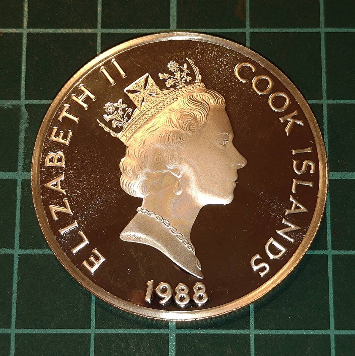 フランクリンミント 1978年度クック諸島プルーフ貨幣セット 美術品
