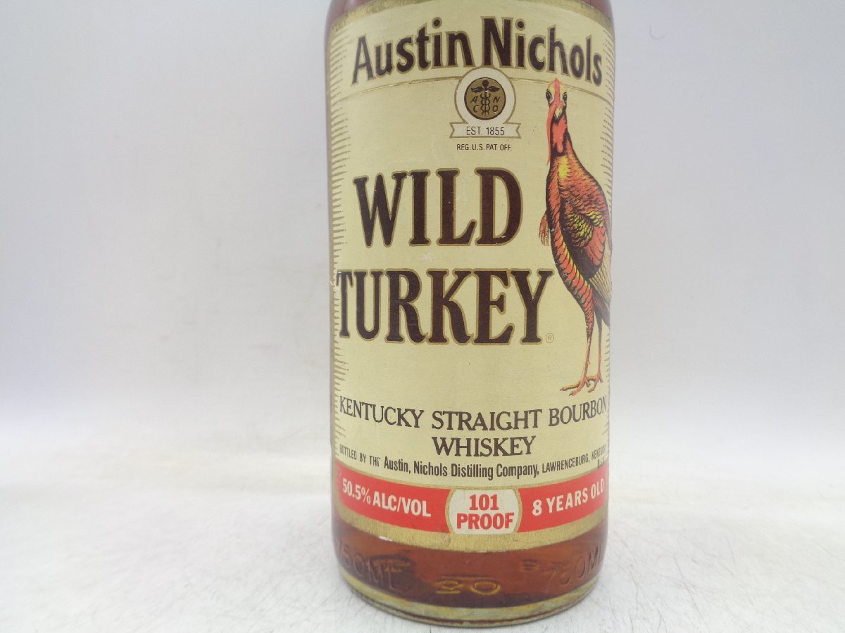 WILD TURKEY 8年 ワイルド ターキー ケンタッキー バーボン ウイスキー