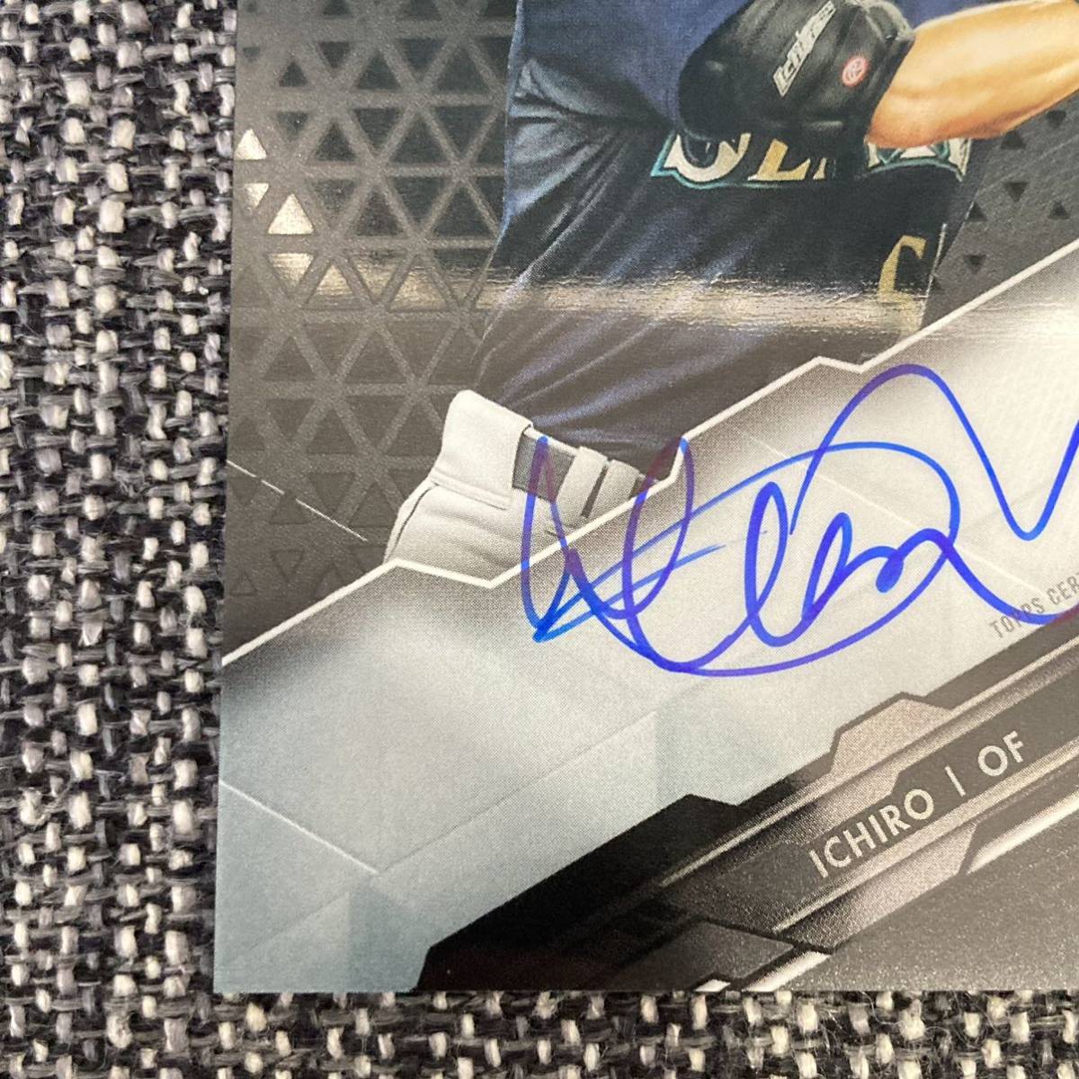 イチロー 直筆サインカード 2020 Topps Chrome Black Ichiro Mariners 