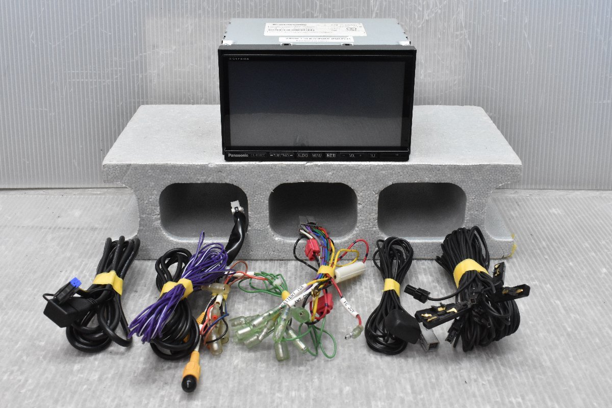ジャンク パナソニック 地デジ メモリー ナビ CN-R300D 地図SD欠品 *72