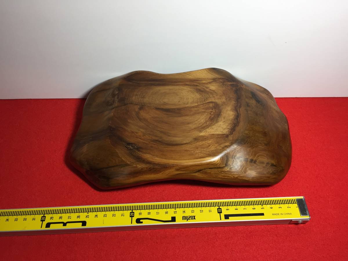 36 屋久杉 盛皿 盛り皿 銘木屋久杉工芸品 インテリア家具 世界遺産 上杢 貴重 希少