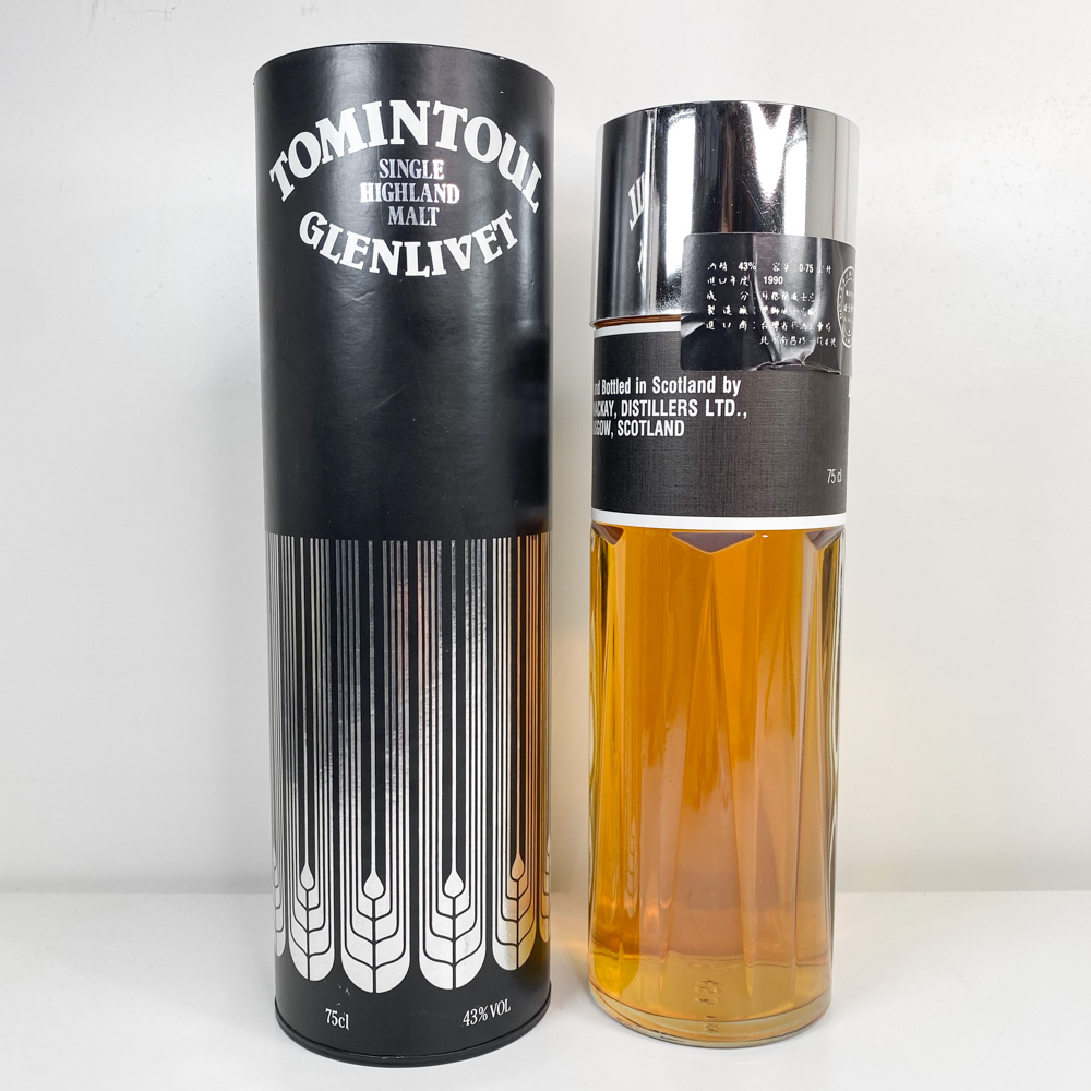 未開封TOMINTOUL GLENLIVETウイスキー700ml △未開栓 TOMINTOUL