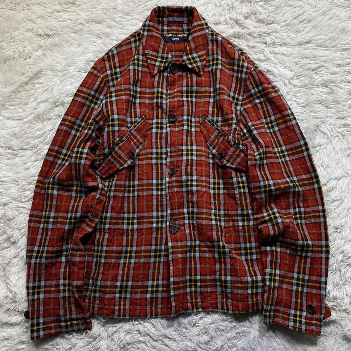 【稀少】 コムデギャルソン ジャケット JAN COMMEdesGARCONS 希少COMMEdesGARCONS HOMME コムデギャルソンオム ジャケット