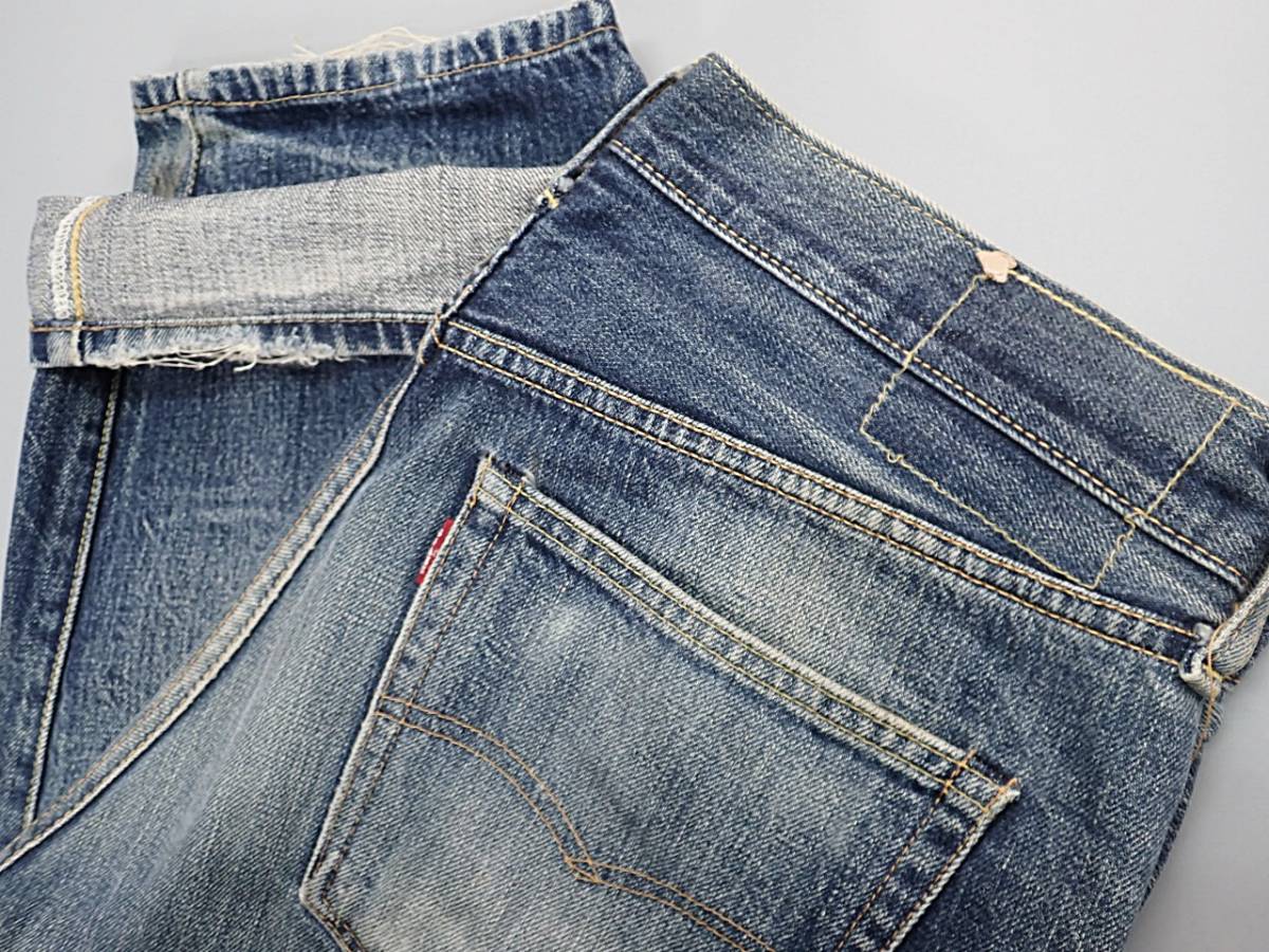 Levi's リーバイス 501xx W33 ヴィンテージ ジーンズ/LEvi's デニム ジーパン パンツ Gパン 紙パッチ 紙 シングル ダメージ