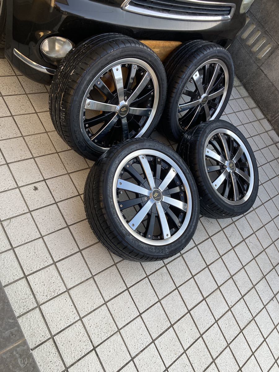 マーベラスmarvelous 軽自動車 アルミホイル4本セット タイヤ付き 中古 