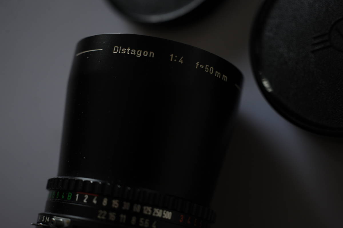 □ハッセルブラッド！carlzeiss Distagon 50mm F4T*Vマウント！ 美品