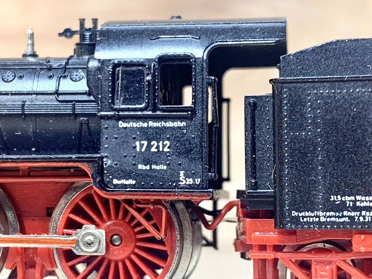 MINITRIX Nゲージ 51207700 DRG ドイツ帝国鉄道 BR 17.212 蒸気機関車