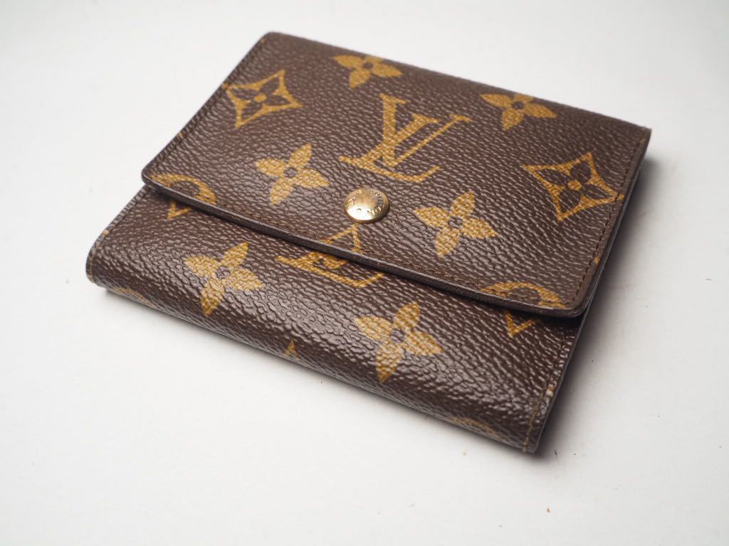 B311 レア 美品 1円 LOUIS VUITTON ルイヴィトン モノグラム 三つ折り