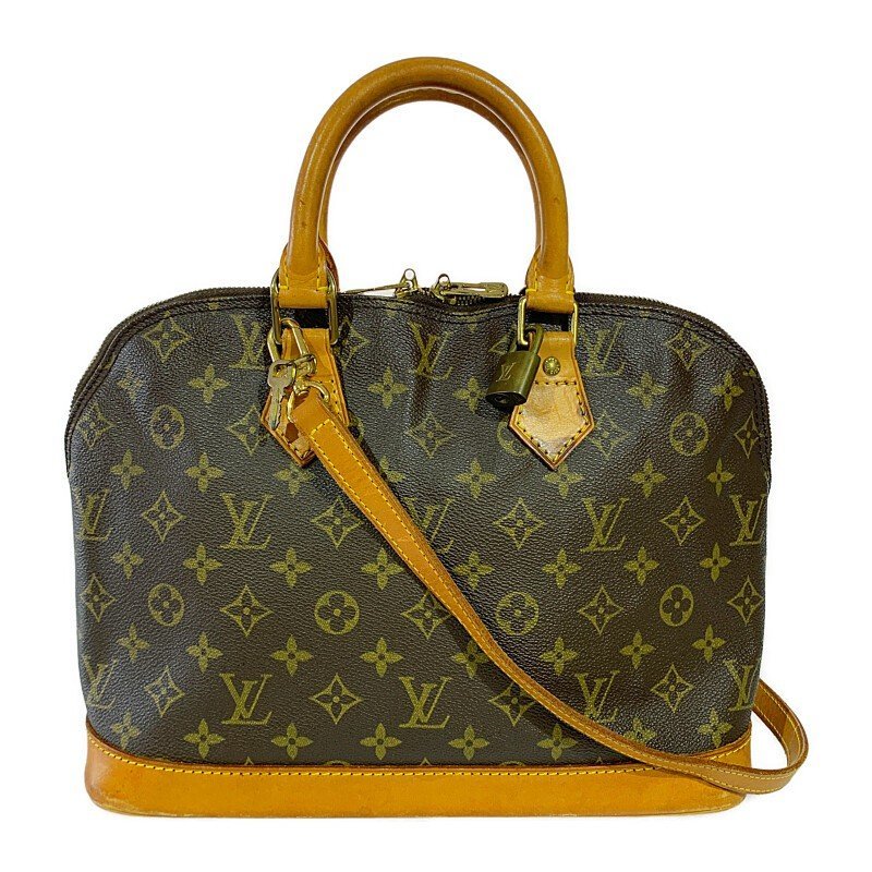 IZU【中古品】 LOUIS VUITTON M51130 ルイヴィトン アルマ モノグラム ハンド バッグ 〈179-230411-KM-23-IZU〉