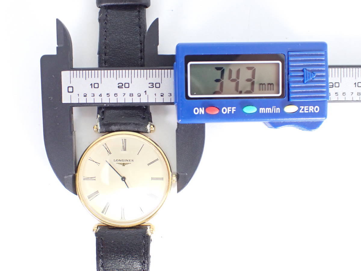 LONGINES ロンジン 腕時計 L4 635 2 電池交換済み 稼動品 メンズ クォ 
