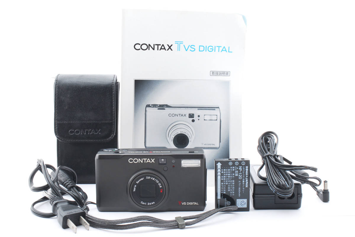 京セラ CONTAX Tvs DIGITAL チタンブラック CONTAX TVS DIGITAL