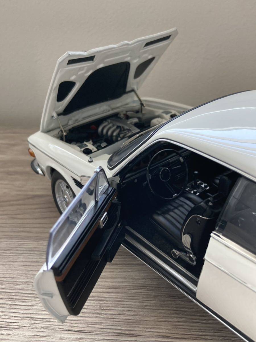 1/18 オートアート BMW 3.0CSi ホワイト(E3)レア！ autoart 検索用:E30
