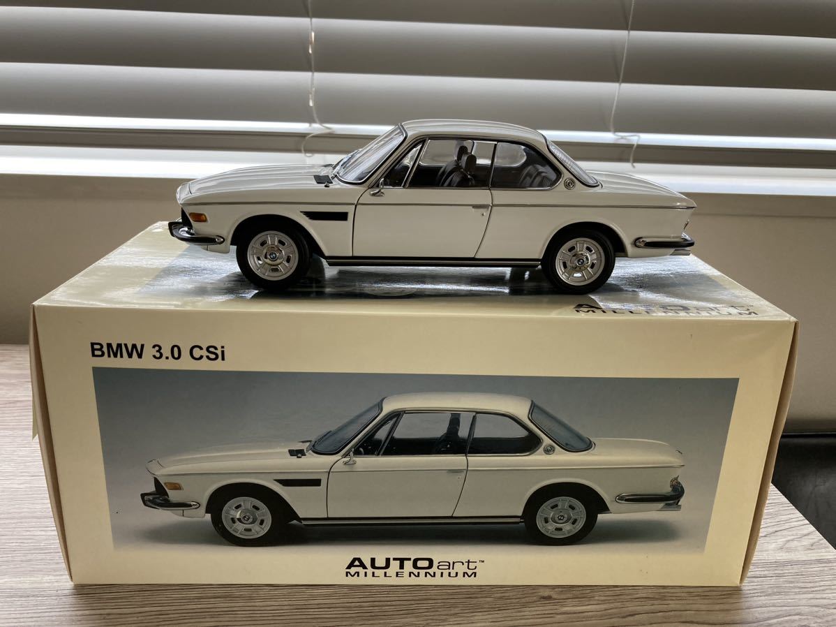 1/18 オートアート BMW 3.0CSi ホワイト(E3)レア！ autoart 検索用:E30