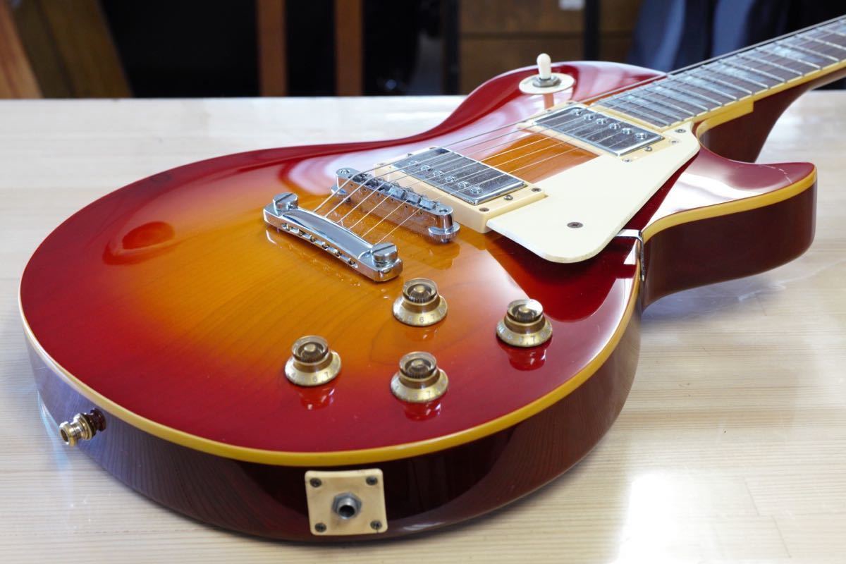 ジャパンビンテージ グレコ グネコ レスポール カスタム 音出OK 劇鳴 中古品 Greco グレコ レスポール Les Paul Type エレキギター EG Custom