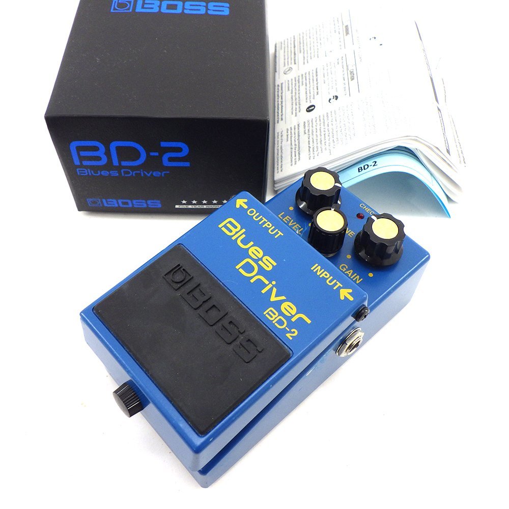 ☆BOSS☆BD-2☆ブルースドライバー☆エフェクター☆箱・説明書付 美品
