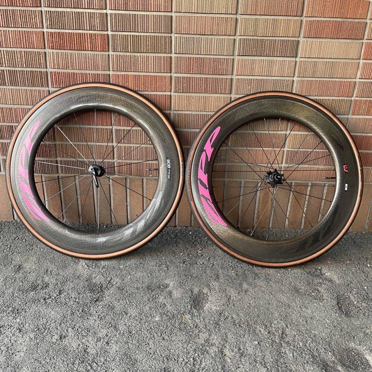 ZIPP 808 カーボン チューブラー 前後セット リムブレーキ ジップ ZIPP