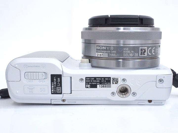 A23-871【中古品】SONY ソニー α NEX-3 ミラーレス一眼レフ/E16mm F2.8