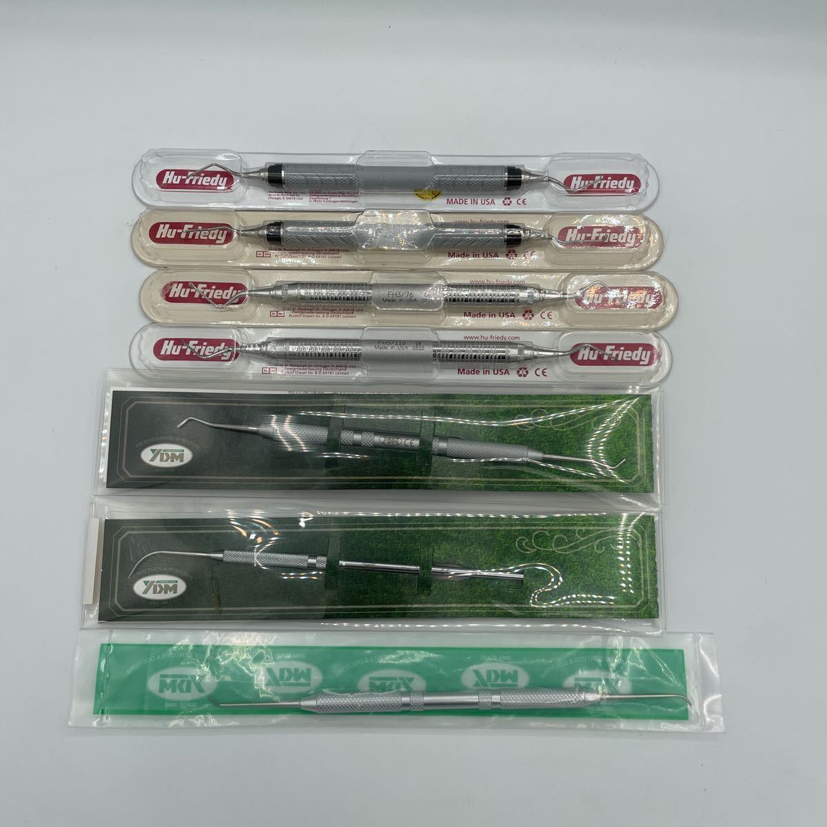 【未使用】Hu-Friedy YDM ヒューフレディ　スケーラー セット 歯科 歯周外科 歯科衛生士