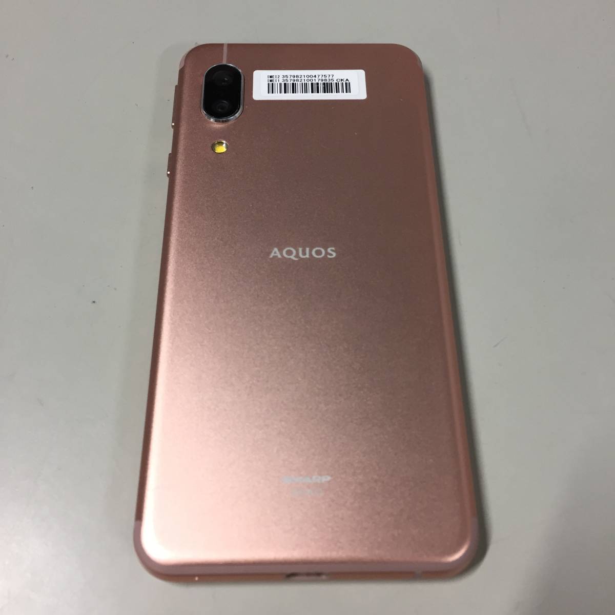 ■SHARP SH-M12 SIMフリー 64GB スマホ スマートフォン　【23/0413/01