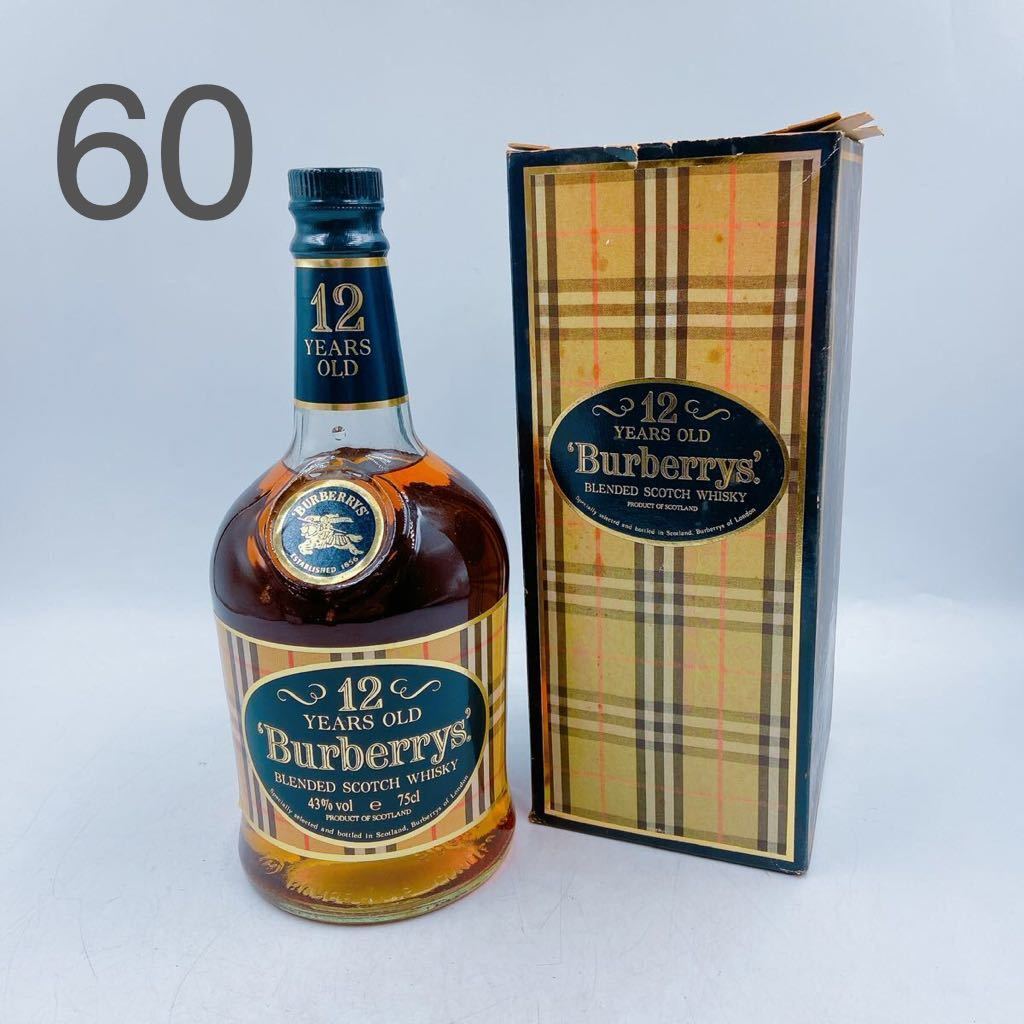 12年 Burberry's 750ml J5466 Burberrys. BURBERRY Burberry