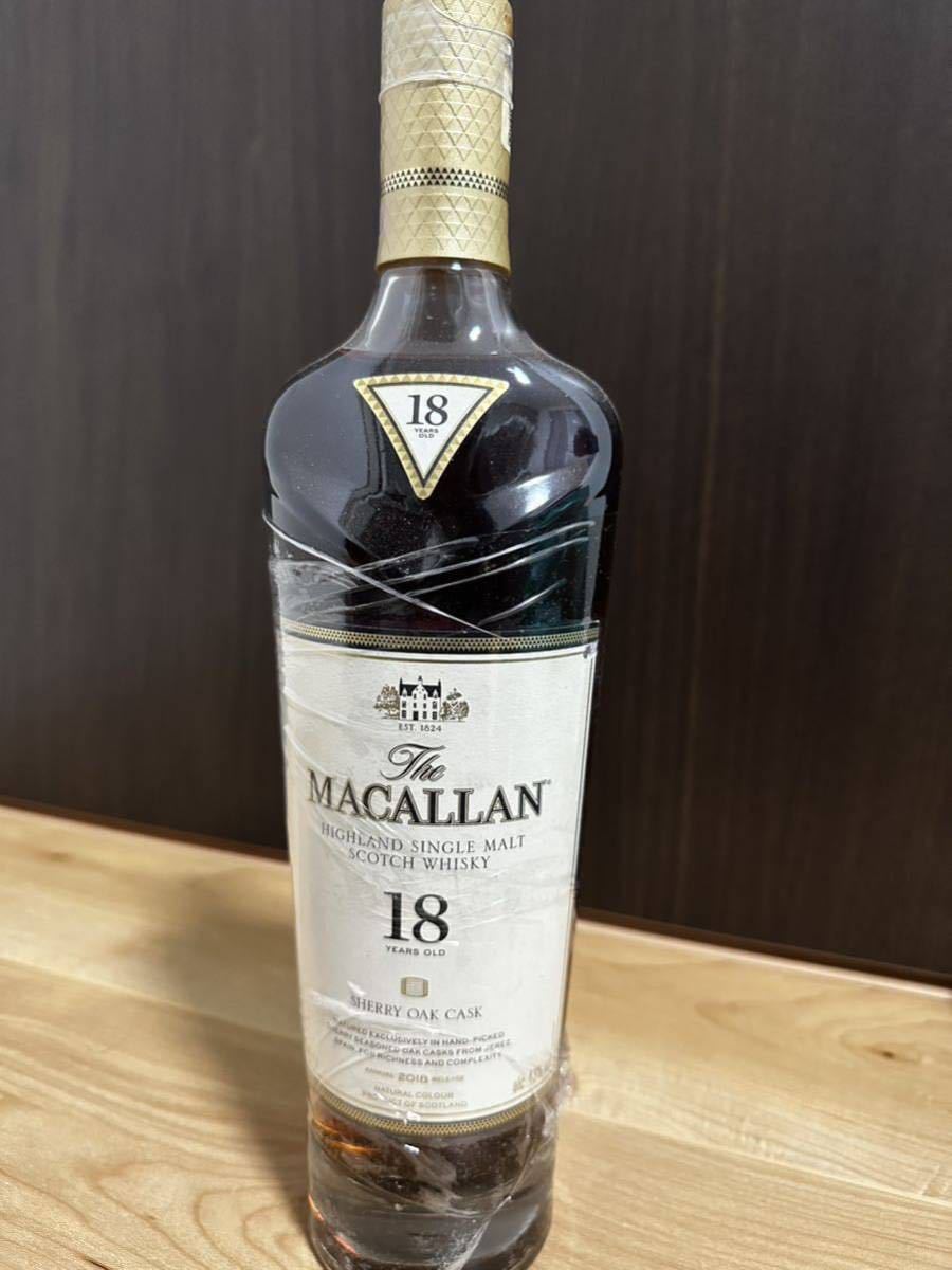18年 ザ・マッカラン シェリーオーク The MACALLAN 0 マッカラン 700ml