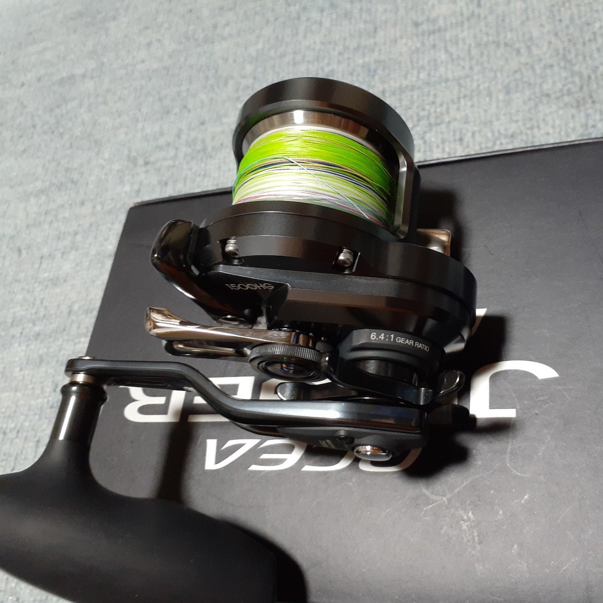 シマノオシアジガーF CUSTOM 1500HG シマノ 1500HG オシアジガー