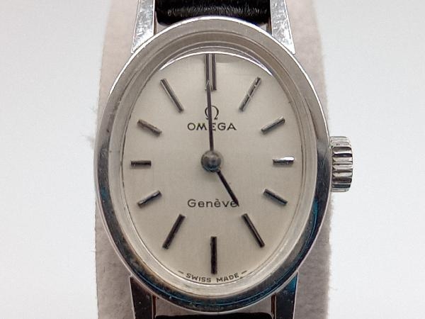 ジャンク OMEGA オメガ Geneve ジュネーブ オーバル文字盤 手巻 