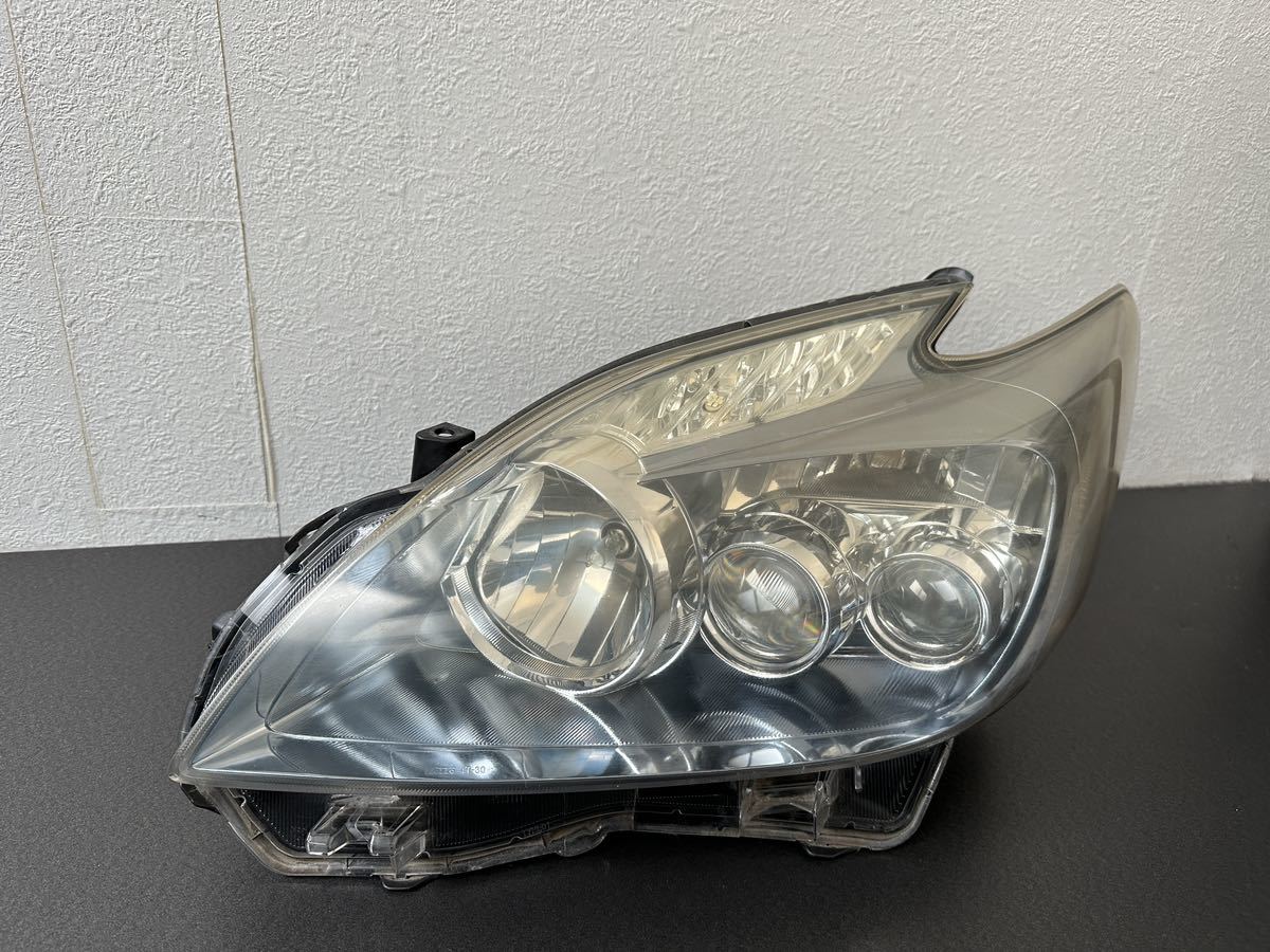 ZVW30 プリウス レンズNo.47-30 LEDヘッドライト左右セット プリウス