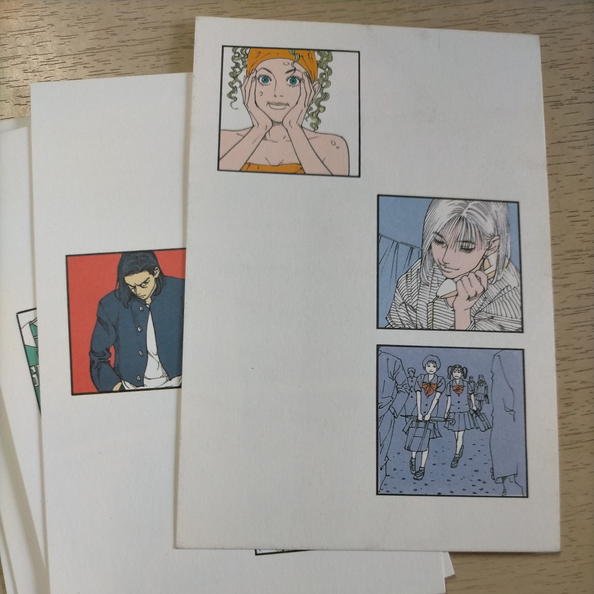 井上雄彦 INOUE TAKEHIKO ILLUSTRATION POSTCARD VERSION 集英社 11枚 