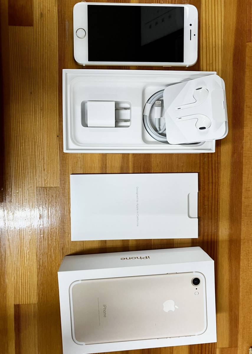iPhone 7 32GB SIMフリー ゴールド 箱あり スマートフォン・携帯電話