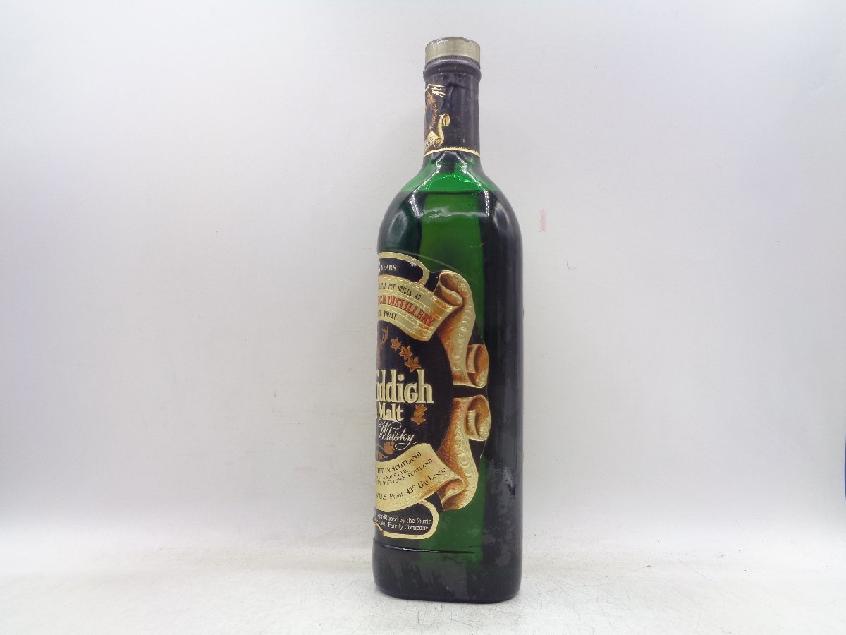 GLENFIDDICH 8年 グレンフィディック ピュアモルト スコッチ
